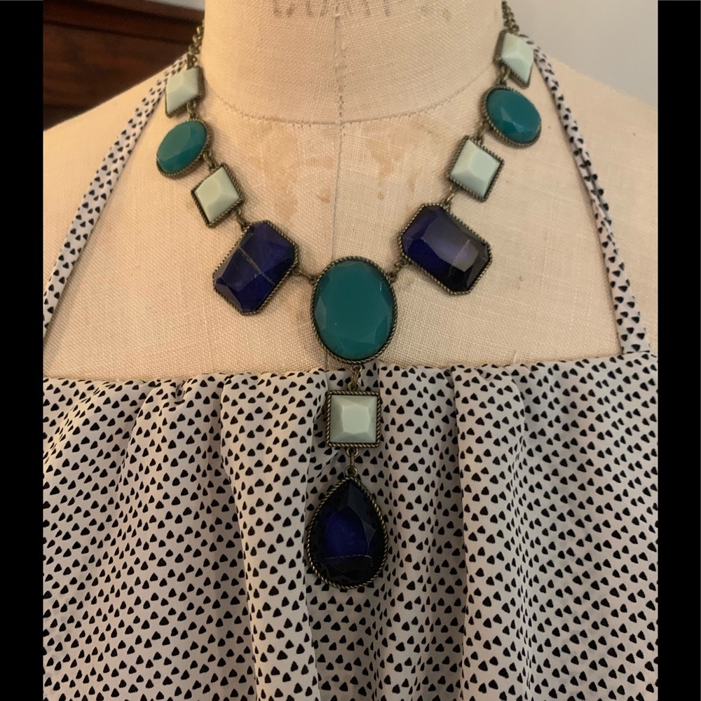 Shades of Blue Necklace by NRT